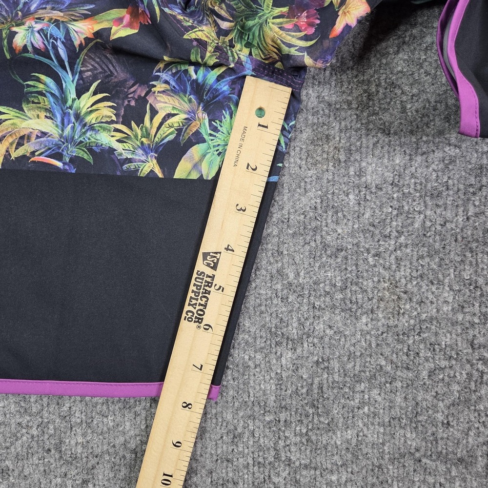 Oakley Boardshorts‎ Mens 34 Purple Palm Floral Hydrolix Quick Dry Swim Trunks - Picture 9 of 10